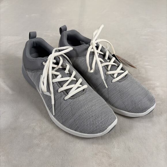 Vionic Adley Wide Active Orthotic Comfort Shoes Sneakers Lightweight Gray Size10 - Picture 2 of 15